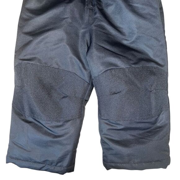 Wonder Nation Adjustable Black Snow Bibs Unisex Toddler 2T EUC - Picture 3 of 5